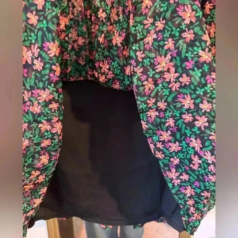 NWT Skies are Blue Floral Swing Dress - Picture 5 of 8